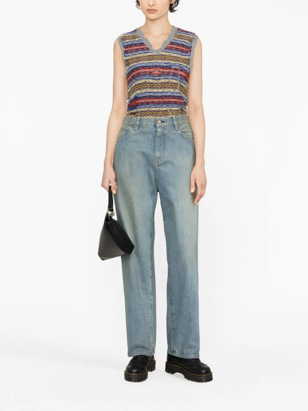 Junya Watanabe Straight jeans - Blauw