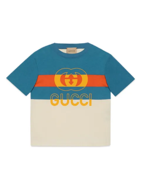 Gucci Kids logo-print cotton T-shirt