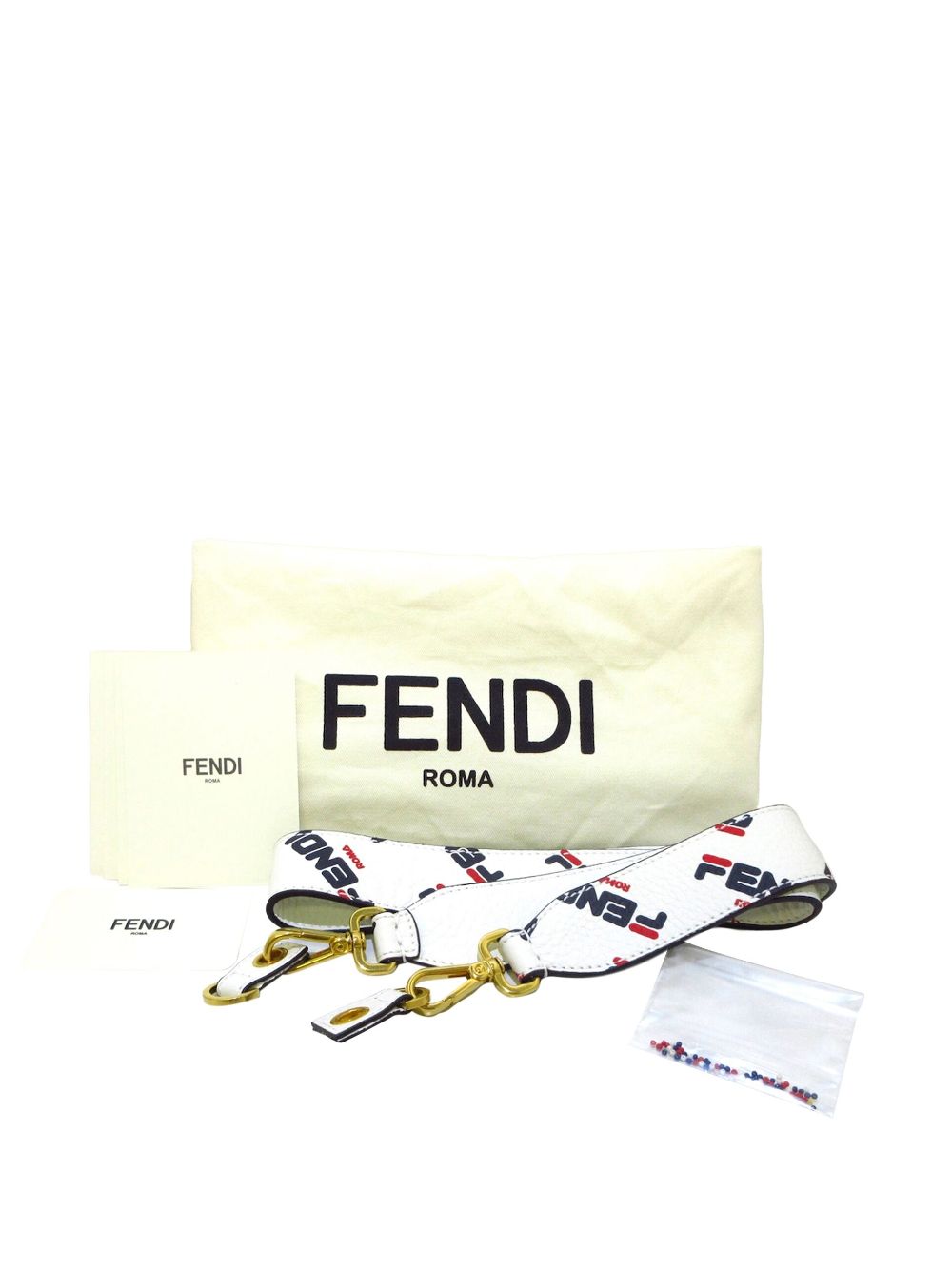 Fendi Pre-Owned Fila Mania Beaded Baguette Handbag - Farfetch