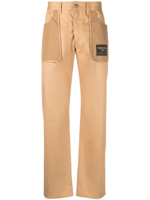 Moschino Hose mit geradem Bein