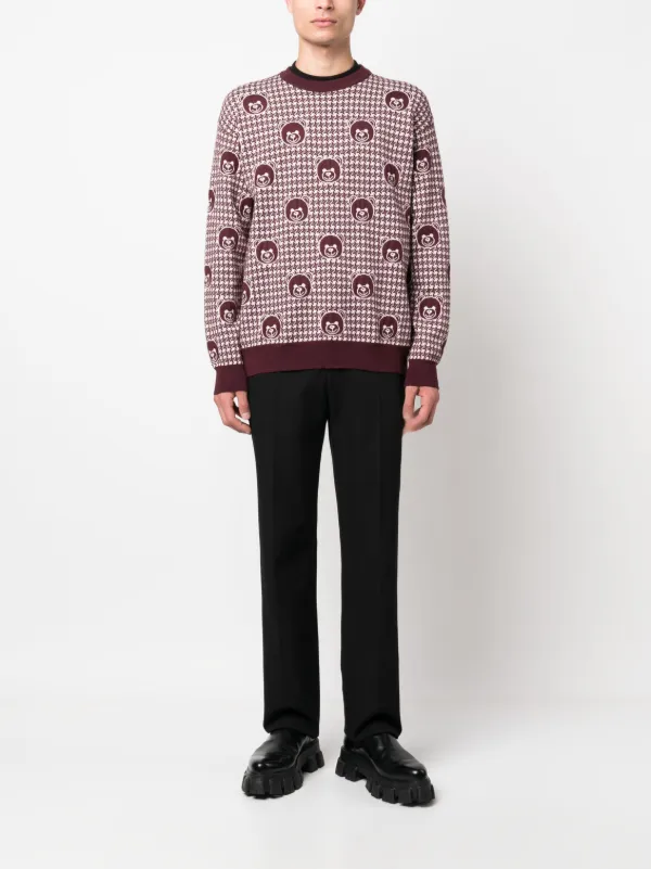 Moschino mens teddy jumper hotsell