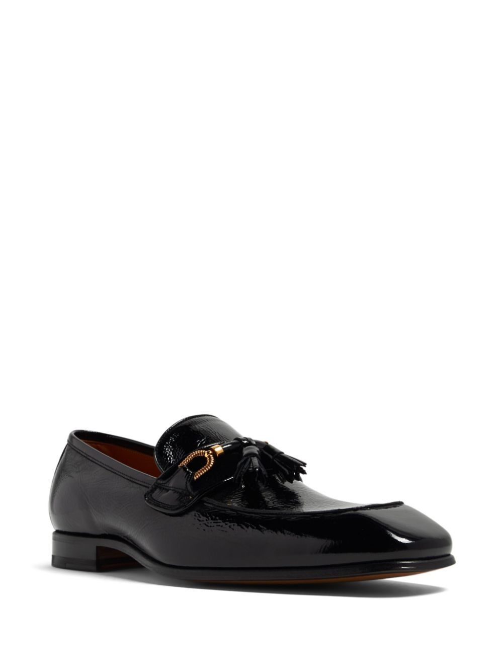 TOM FORD horsebit patent-leather loafers - Black