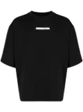 Natasha Zinko Monster-print cotton T-shirt - Black