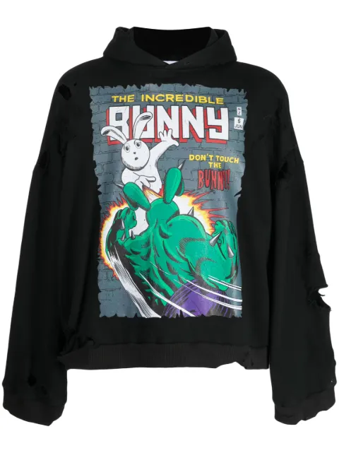 Natasha Zinko The Incredible Bunny-print hoodie