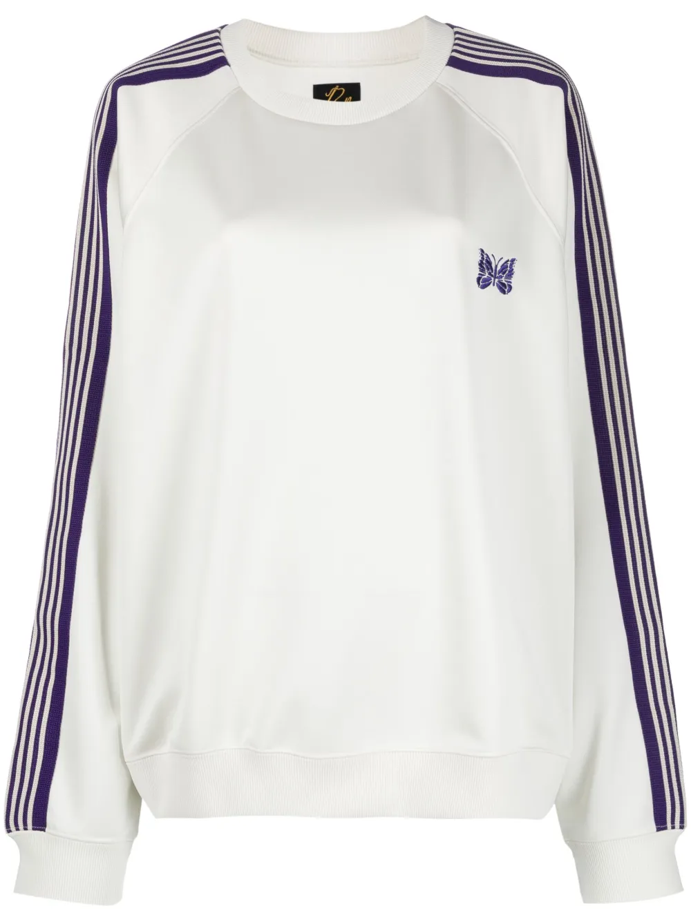 トップス NEEDLES Track Crew Neck Shirt ICE WHITE Needles - NEEDLES Track Crew Neck Shirt ICE WHITEの通販 by tg