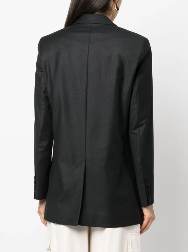 AMI Paris single-breasted Wool Blazer | Grey | FARFETCH