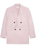 AMI Paris double-breasted blazer - Pink