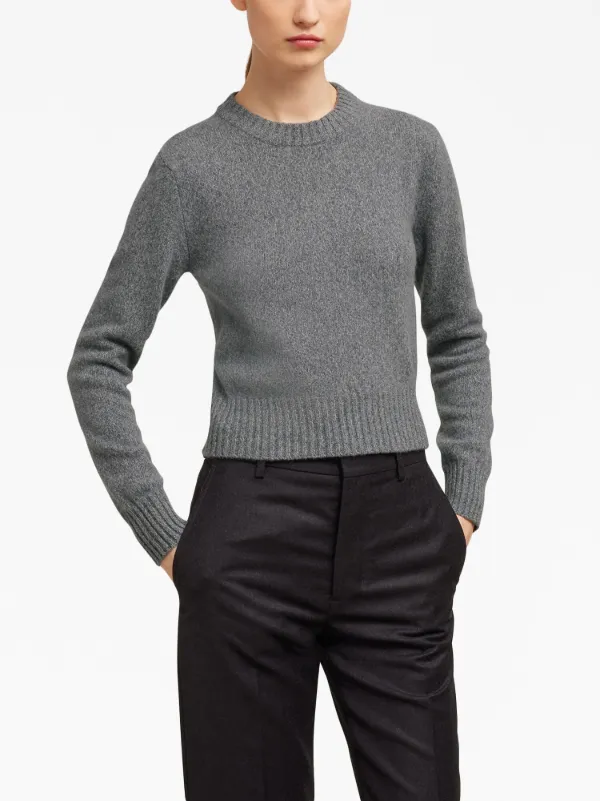 AMI Paris AMI DE COEUR セーター | グレー | FARFETCH JP