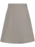 AMI Paris knitted midi skirt - Green