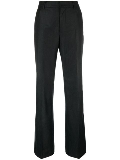 AMI Paris felted wool flared trousers 