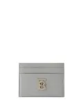 Burberry TB leather card holder - Grey