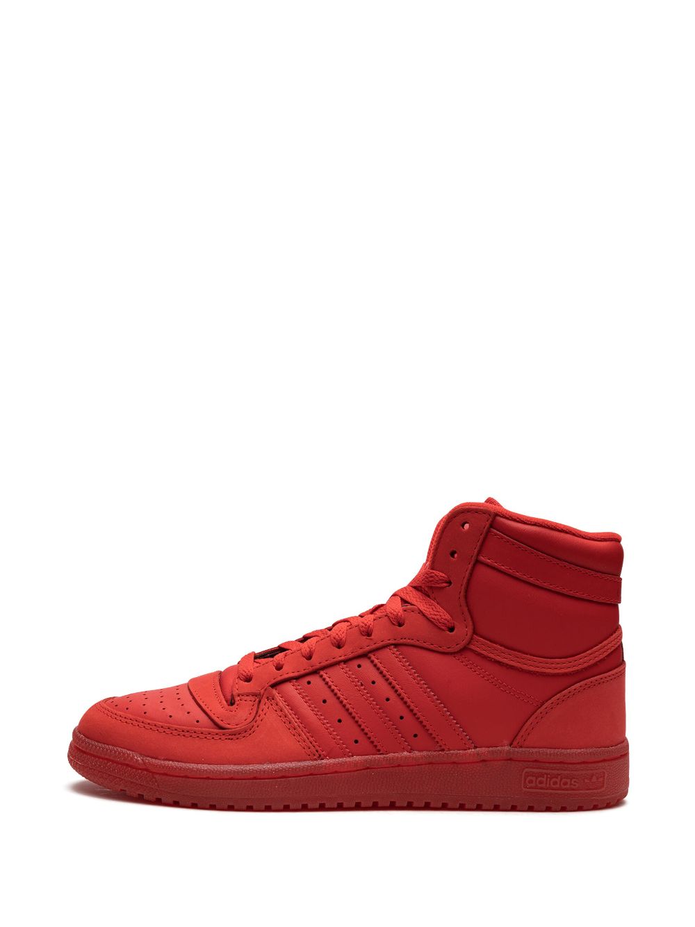 Shop Adidas Originals Top Ten Rb Sneakers In Red