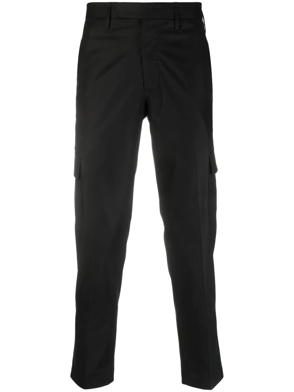mid-rise cargo trousers