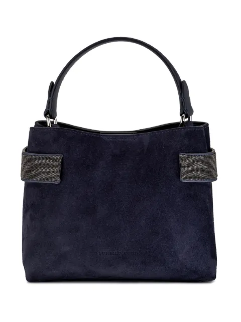 Brunello Cucinelli Monili chain-embellished tote bag