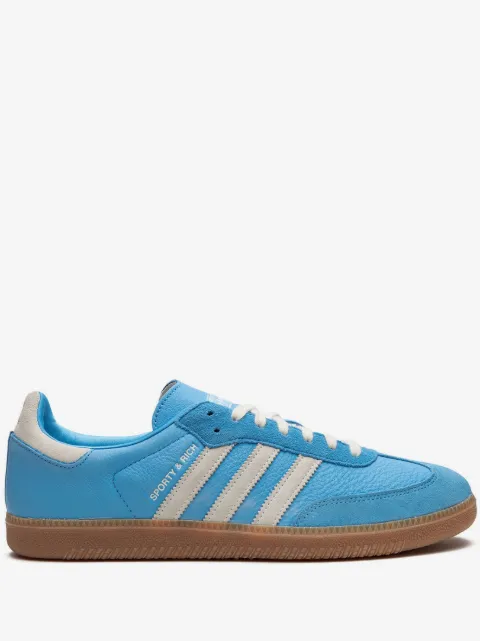 adidas x Sporty & Rich Samba "Blue Rush" sneakers