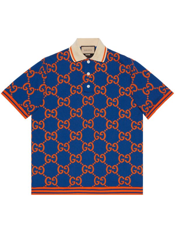 Gucci GG Supreme Cotton Polo Shirt - Farfetch
