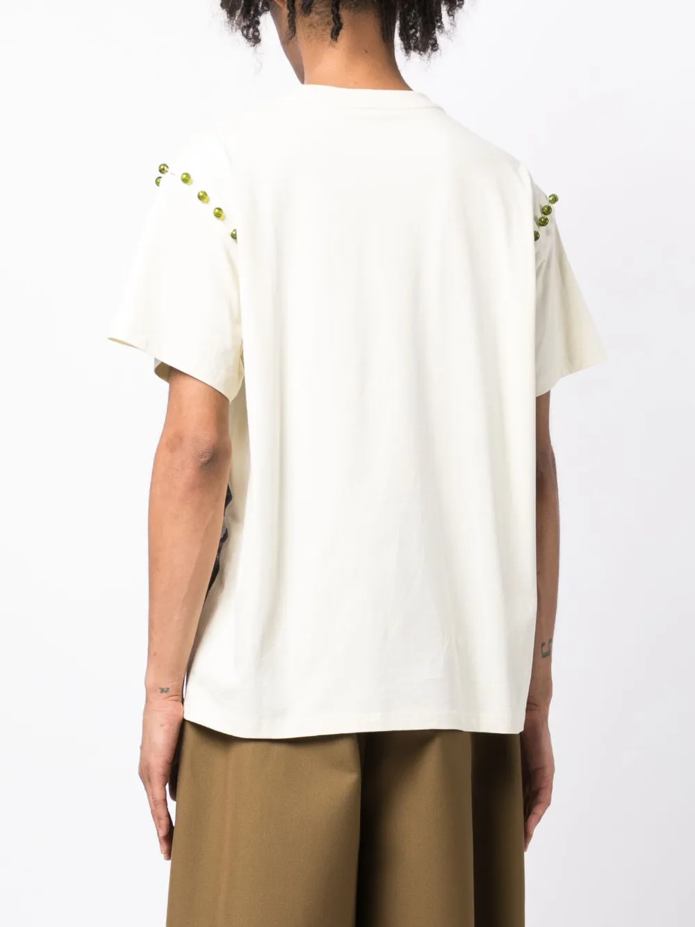 Namacheko Sepol detachable-sleeve cotton T-shirt | Smart Closet