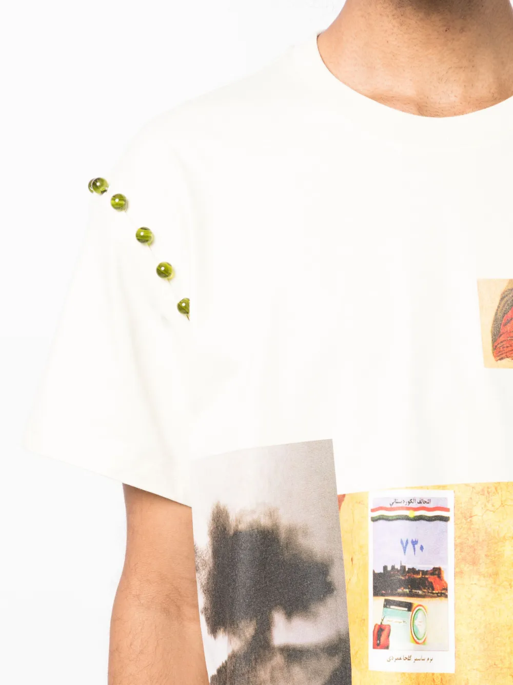 Namacheko Sepol detachable-sleeve cotton T-shirt | Smart Closet
