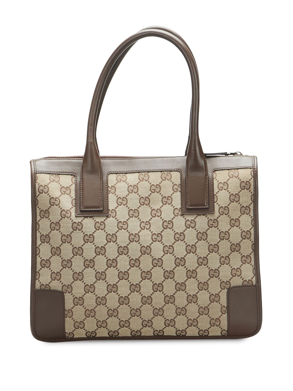 Gucci Pre-Owned GG canvas tote bag - Bruin