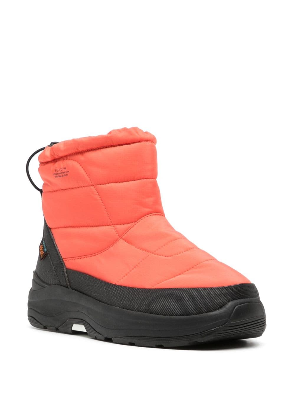 Shop Suicoke Bower Padded Snow Boots In Orange