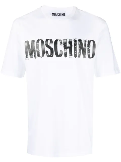 Moschino T-Shirt mit Logo-Print