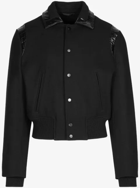 Ferragamo veste en laine à col pointu 