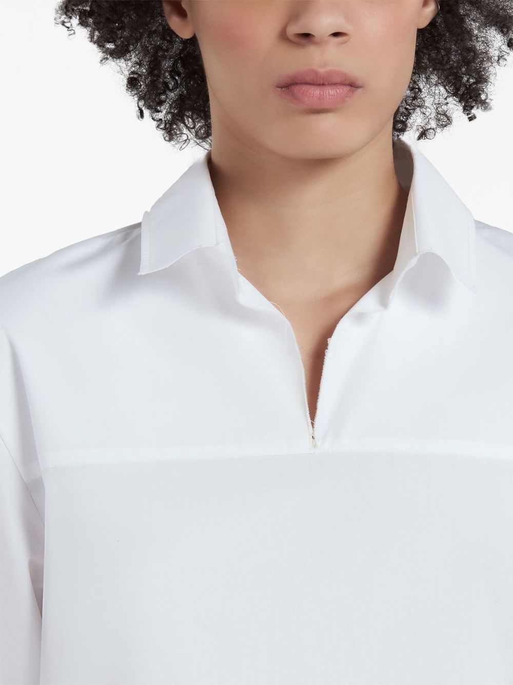 Affordable Marni polo-collar poplin blouse Women