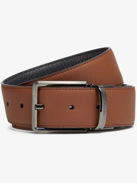 Zegna reversible leather belt