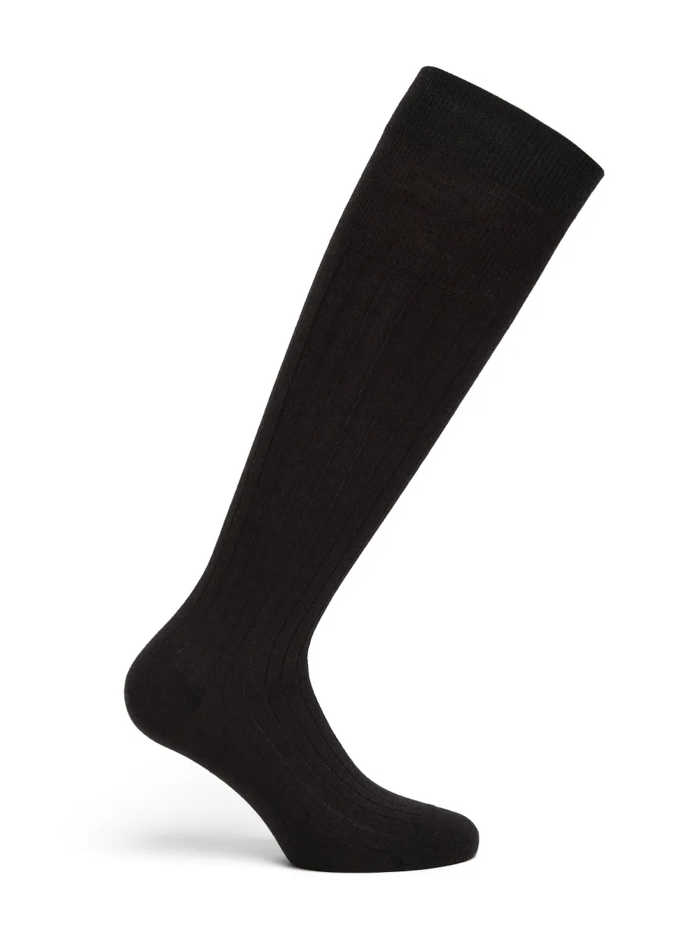 Zegna Triple Stitch cotton-blend socks Zwart