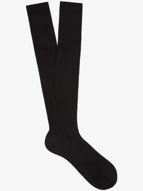 Zegna Triple Stitch cotton-blend socks