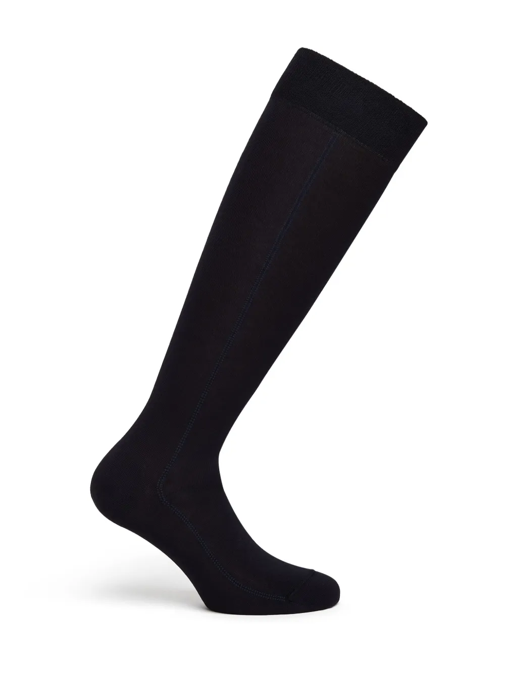Zegna Triple Stitch cotton-blend socks Blauw