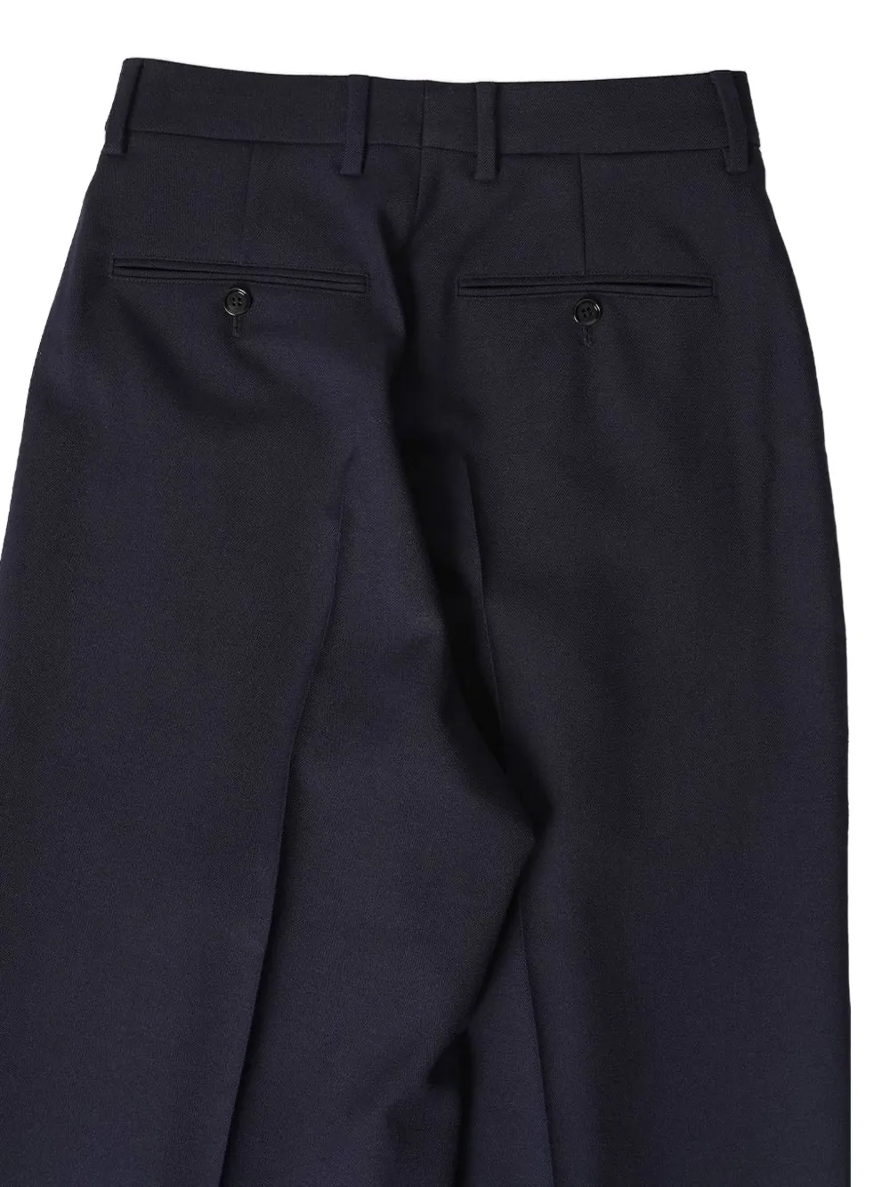 AMI Paris Pantalon met wijde pijpen Blauw
