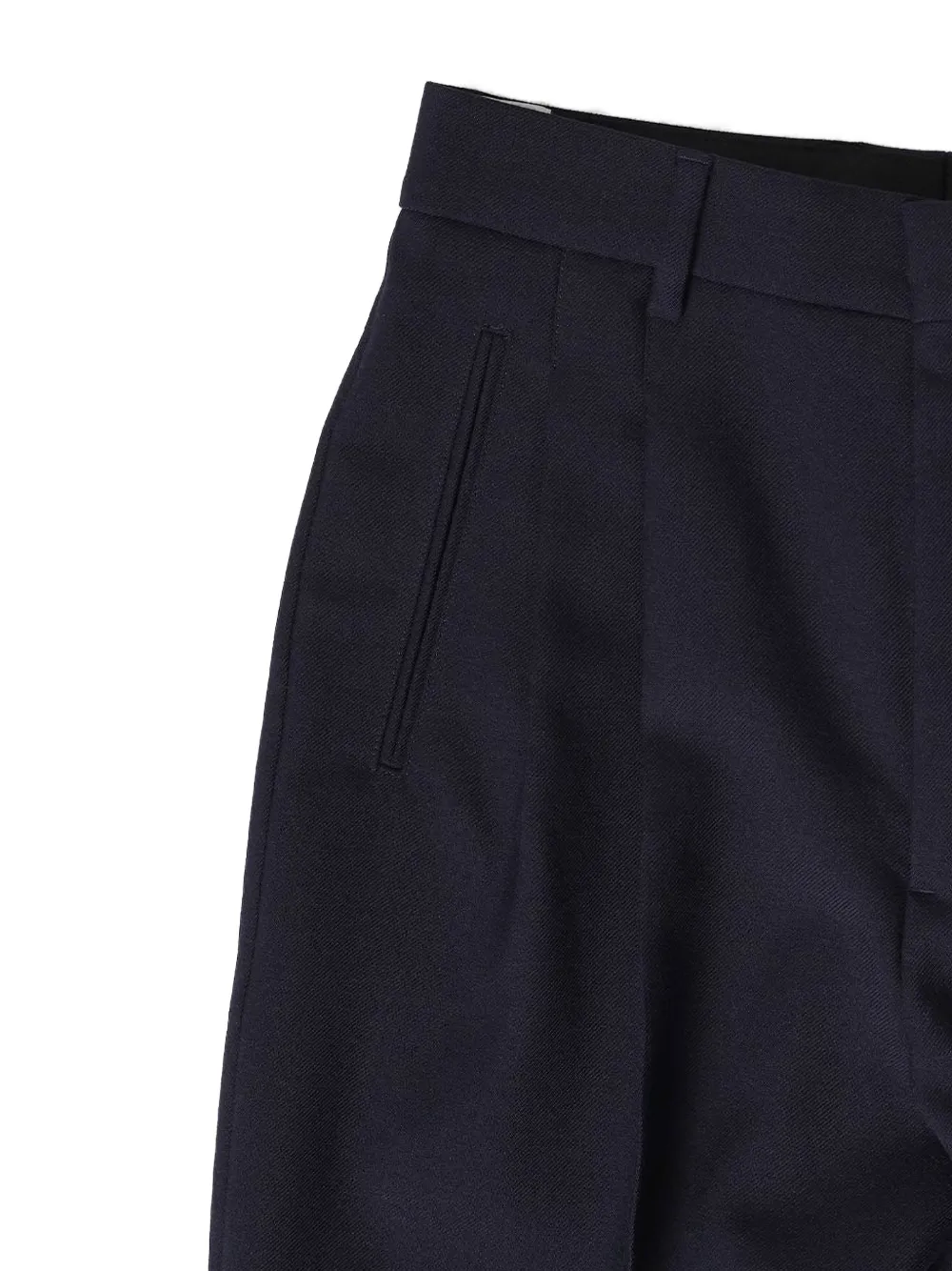 AMI Paris Pantalon met wijde pijpen Blauw