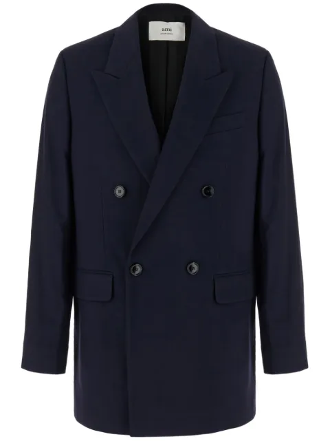AMI Paris blazer con doble botonadura
