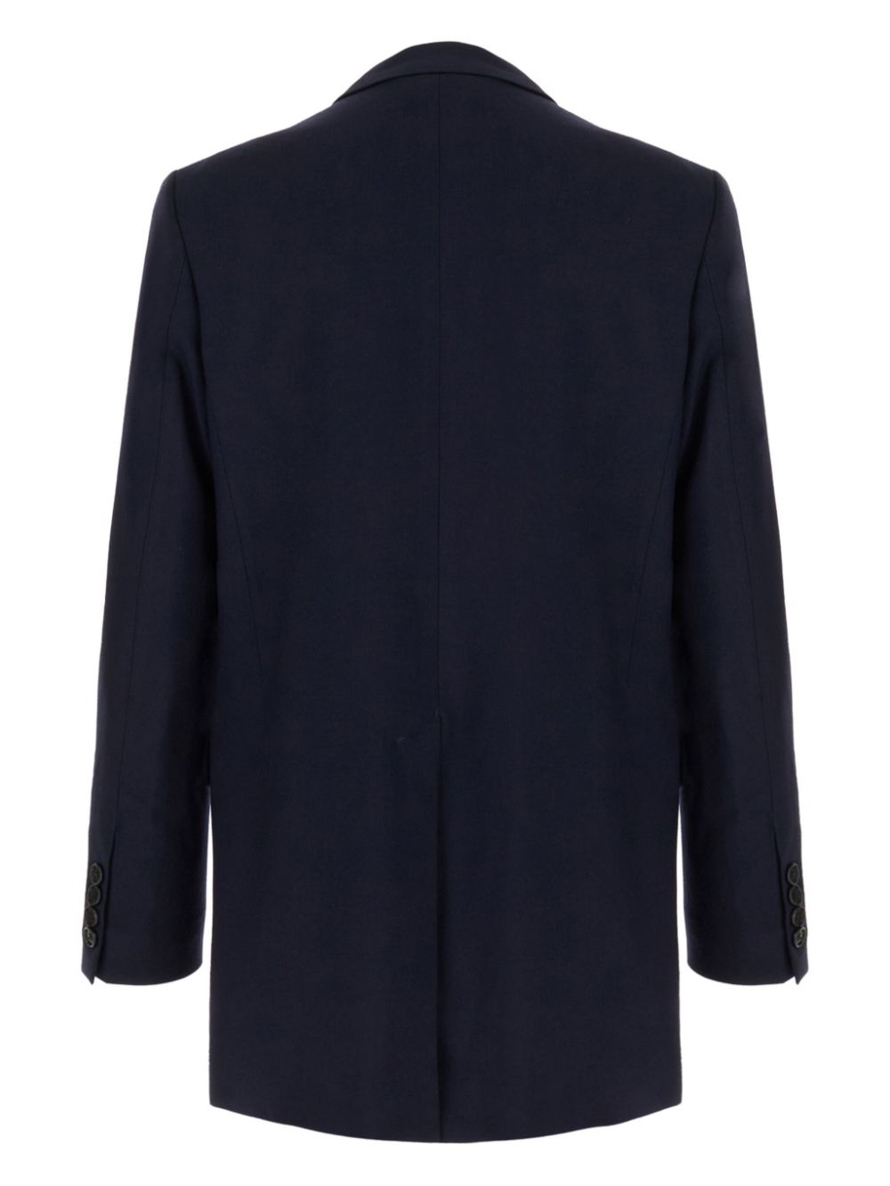 AMI Paris double-breasted virgin-wool blazer - Blue