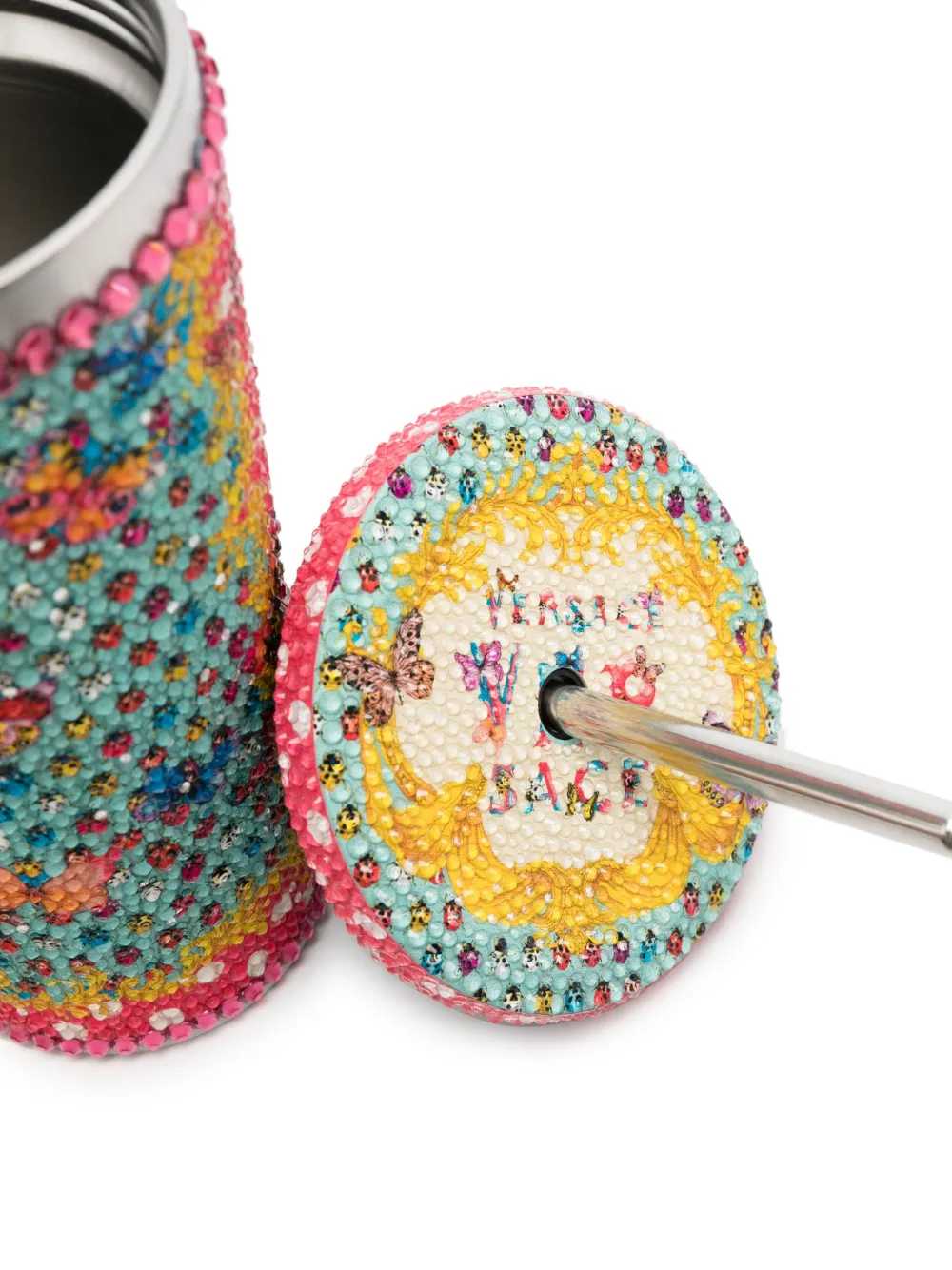 Versace Crystal Butterflies Travel Cup Farfetch