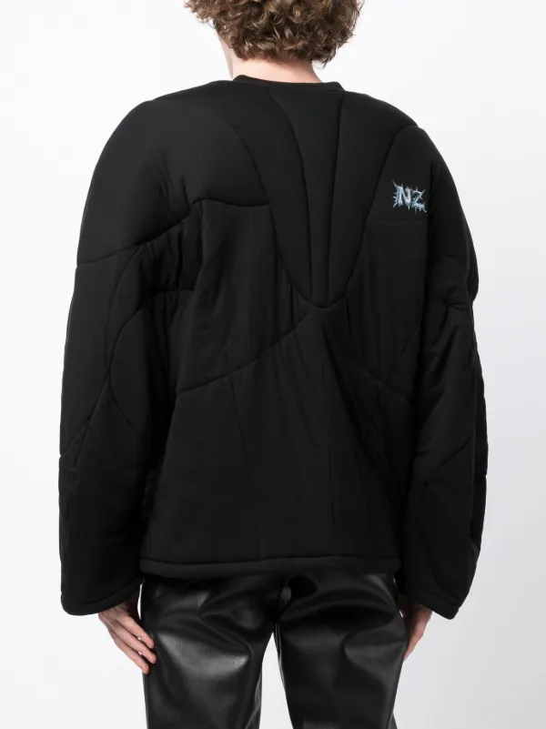 Natasha Zinko Gewatteerde Sweater Zwart FARFETCH NL