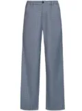 Marni checked wool trousers - Blue