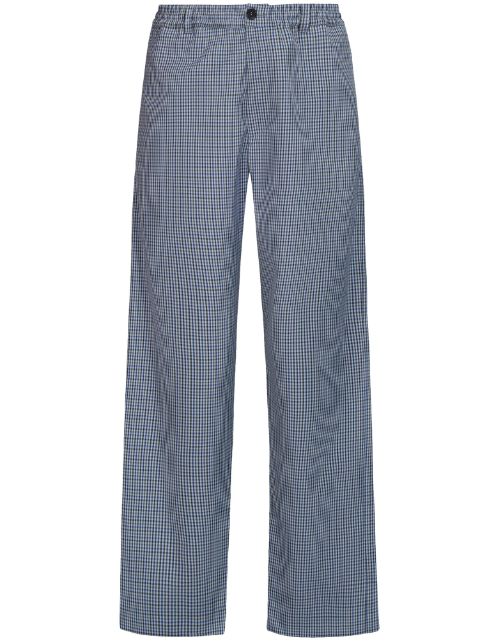 Marni checked wool trousers Men