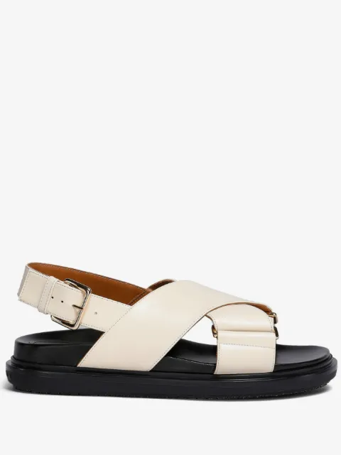 Marni Fussbet leather sandals