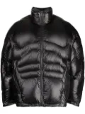 Natasha Zinko zip-up puffer jacket - Black