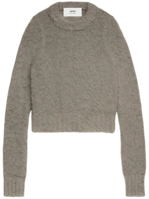 AMI Paris crew-neck jumper