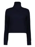 AMI Paris Ami de Coeur roll-neck jumper - Blue
