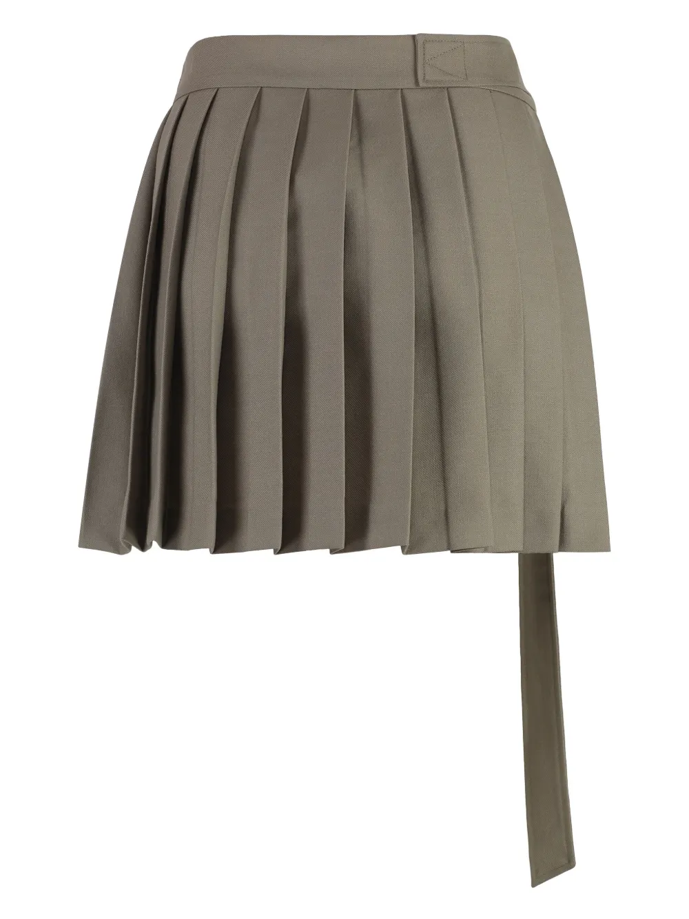 amiparis AMI Paris Wollen plooirok - Beige
