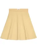 AMI Paris A-line skirt - Yellow