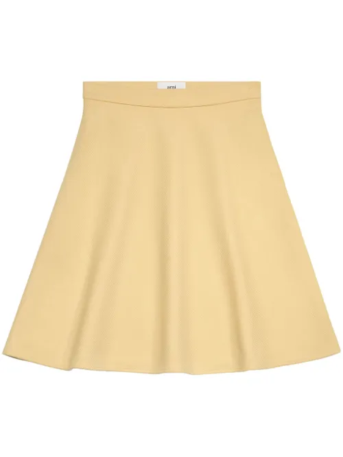 AMI Paris jupe trapèze - Jaune - AMI Paris - Modalova
