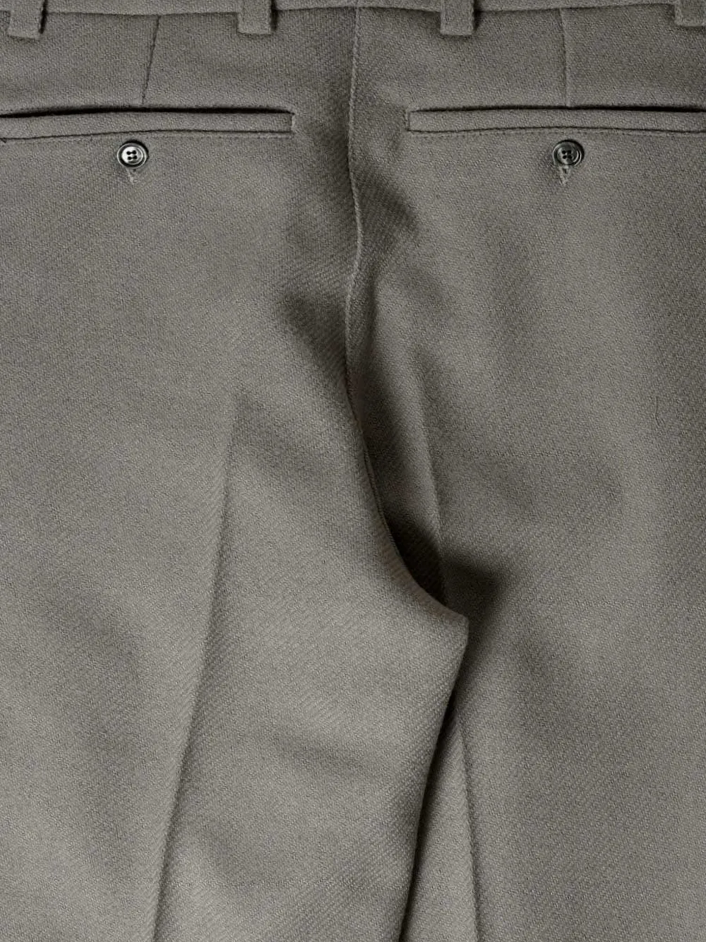 AMI Paris Pantalon met wijde pijpen Beige