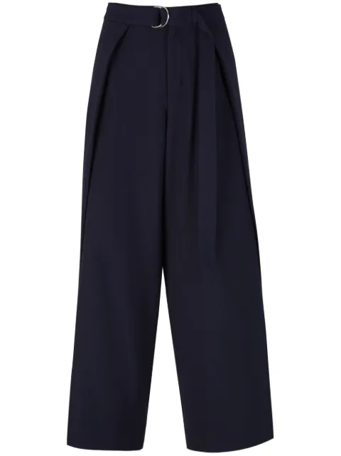 AMI Paris pantalones anchos a capas