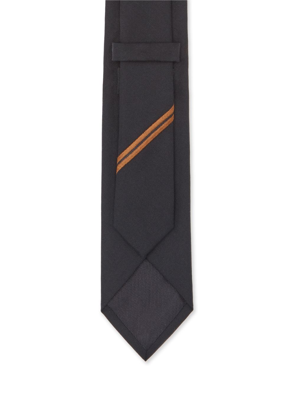 Shop Zegna Oasi Cashmere Tie In Black