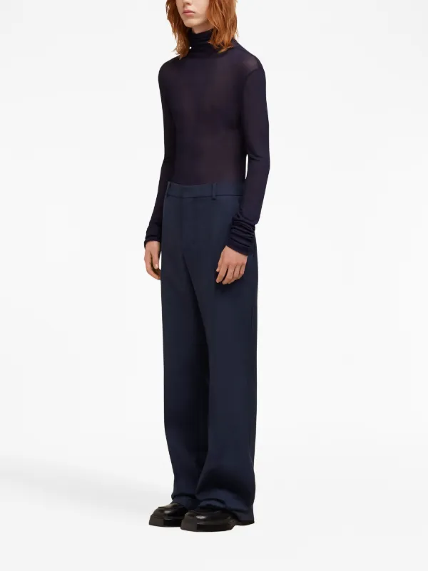 ami paris アミパリス ワイドパンツ STRAIGHT FIT TROUSERS